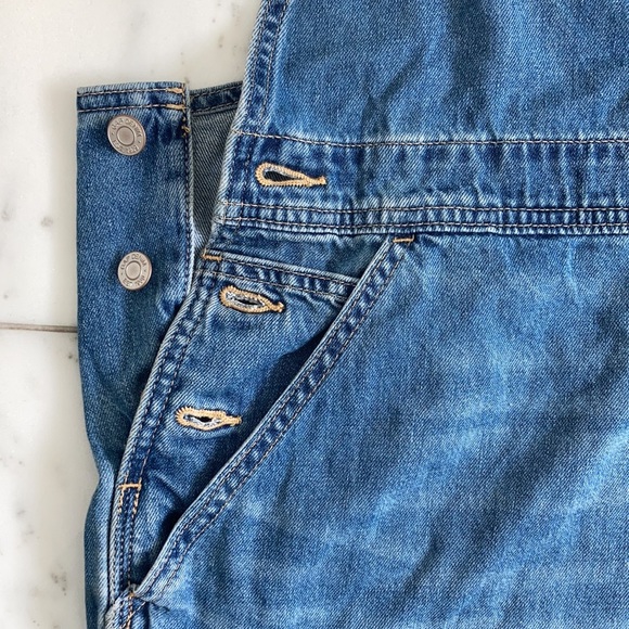 NWT Gap Relaxed Denim Overalls - Picture 8 of 16